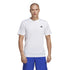 T-shirt bianca da uomo con logo nero adidas Essentials Training, Abbigliamento Sport, SKU a722000415, Immagine 0